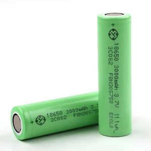 18650 battery 3000mah 3.7 v 3c